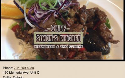 Chef Simon’s Kitchen – Restaurant Orillia, Ontario