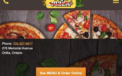 Tops In Pizza  – Restaurant, Orillia, Ontario