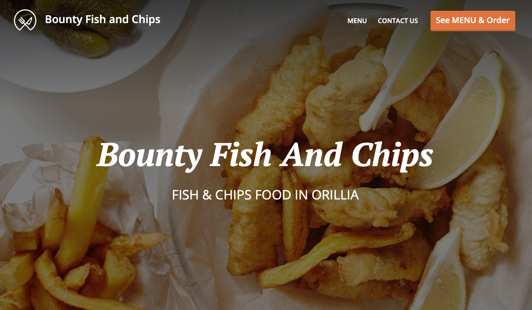 Bounty Fish & Chips – Restaurant, Orillia, Ontario