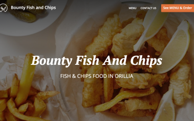 Bounty Fish & Chips – Restaurant, Orillia, Ontario